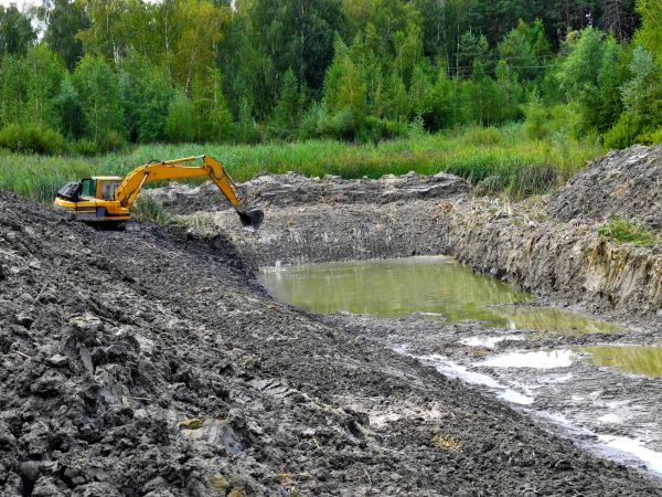 Fish Pond Digging in Poulsbo