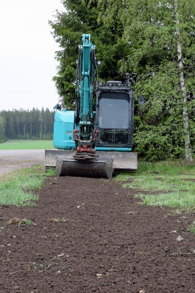 Backhoe Grading in Poulsbo