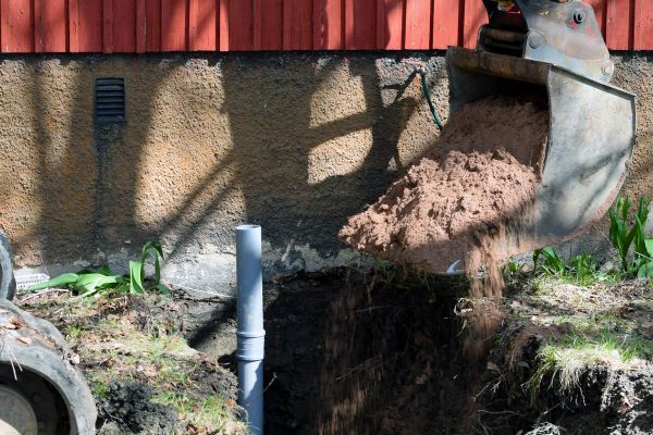 Sewer Line Digging in Poulsbo