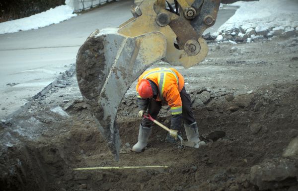 Drain Excavation in Poulsbo