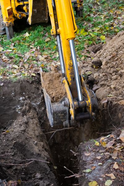 Sewer Tank Excavation in Poulsbo