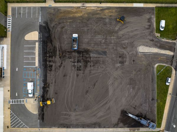 Parking Lot Excavation in Poulsbo