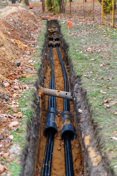 Electrical Line Excavation in Poulsbo